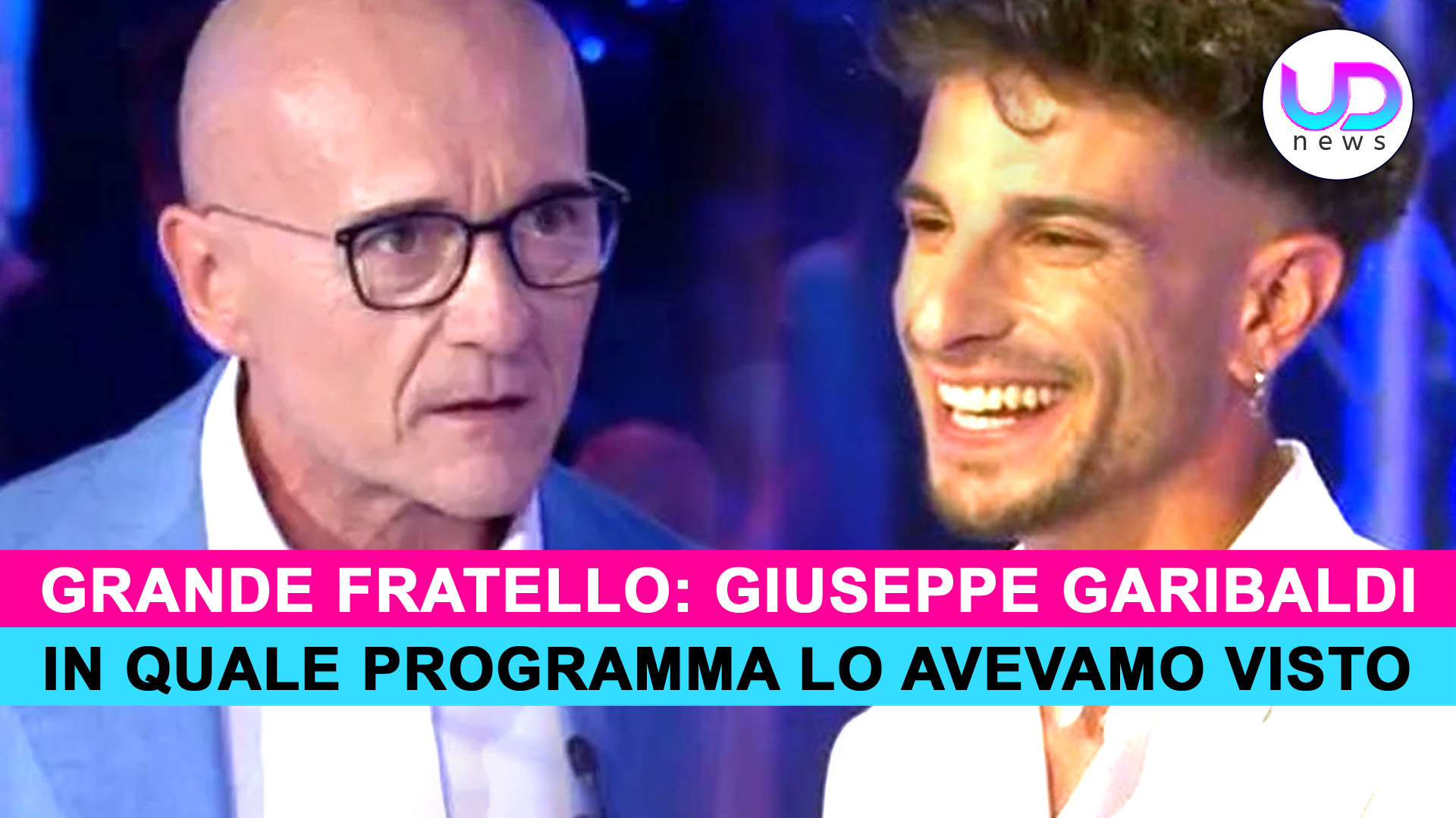 Grande Fratello Giuseppe Garibaldi È Già Stato In Televisione Ecco