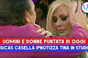 Uomini e Donne, Puntata Di Oggi: Giucas Casella Ipnotizza Tina in Studio!