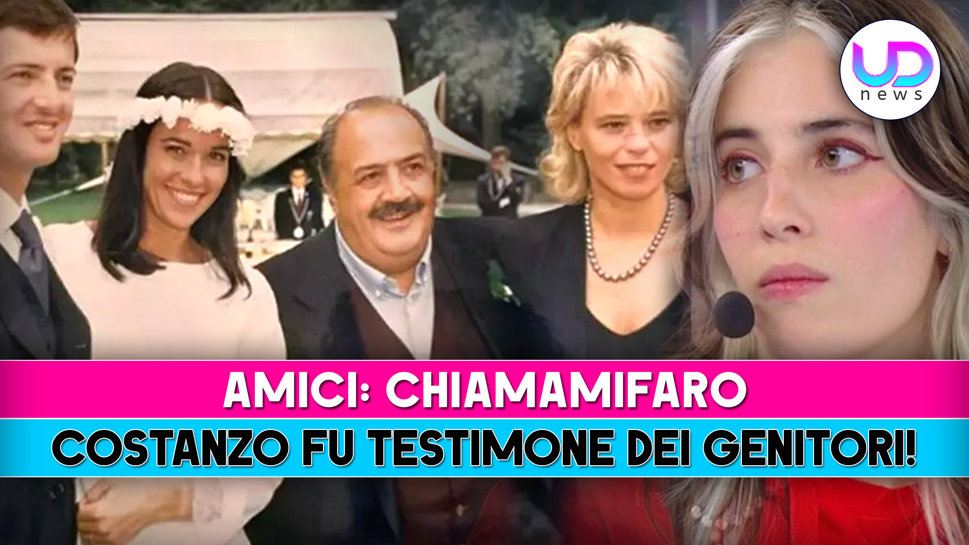 Amici, Chiamamifaro: Costanzo Fu Testimone Dei Genitori!