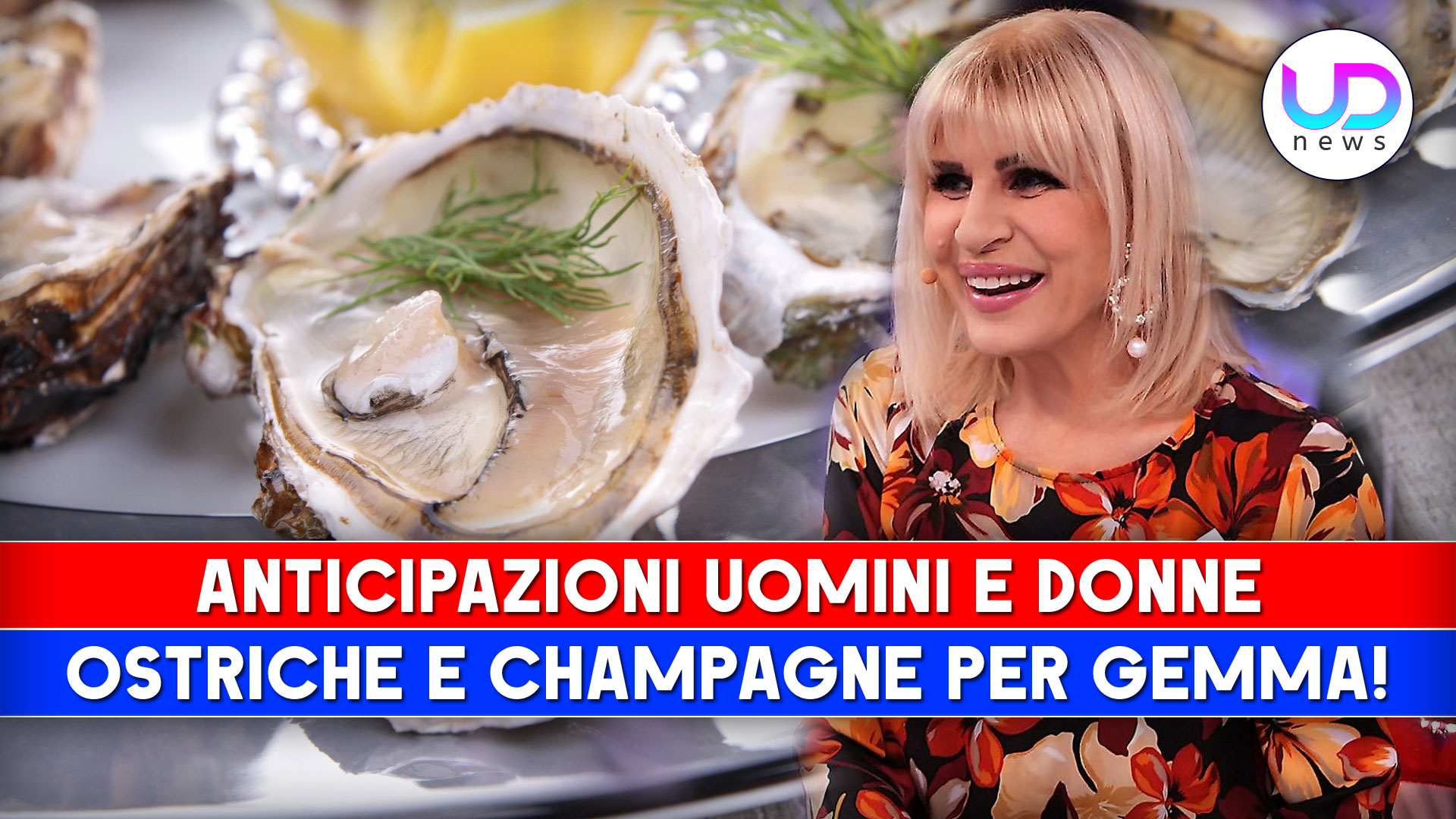 Anticipazioni Uomini e Donne: Esterna Con Ostriche E Champagne Per Gemma E Fabio!